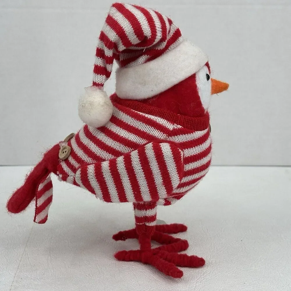 Target 2017 Snoozer Wondershop Spritz Featherly Friends Bird Christmas Red White
